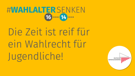 Logo "Wahlalter senken"